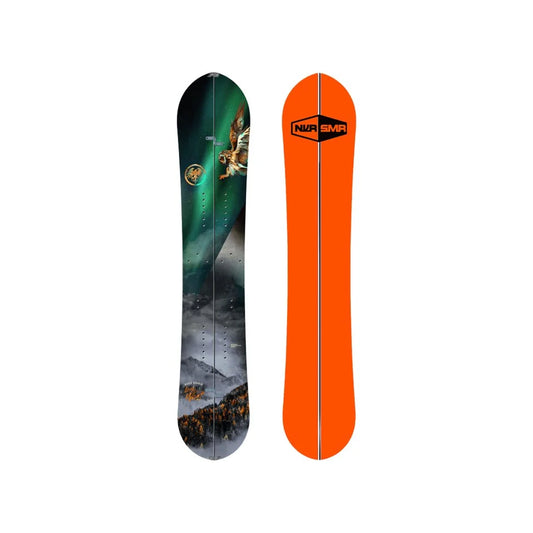 The 2022 Never Summer Lady West Women's Splitboard in green