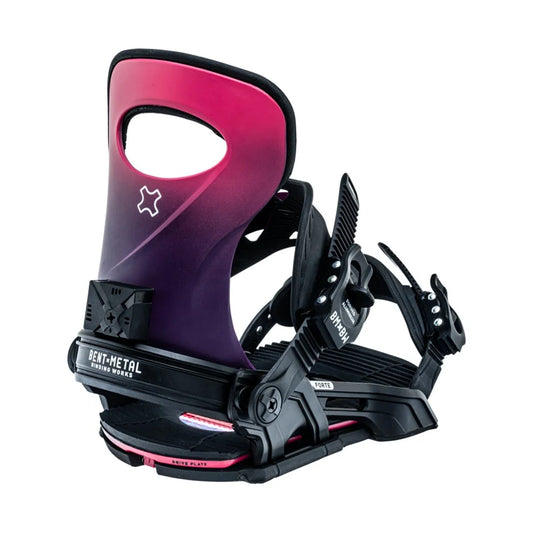 The 2023 Bent Metal Forte Black Women's Sowboard Binding