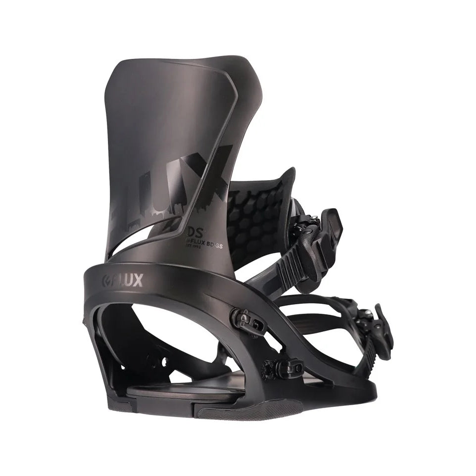 The 2023 Flux DS Black Men's Snowboard Binding