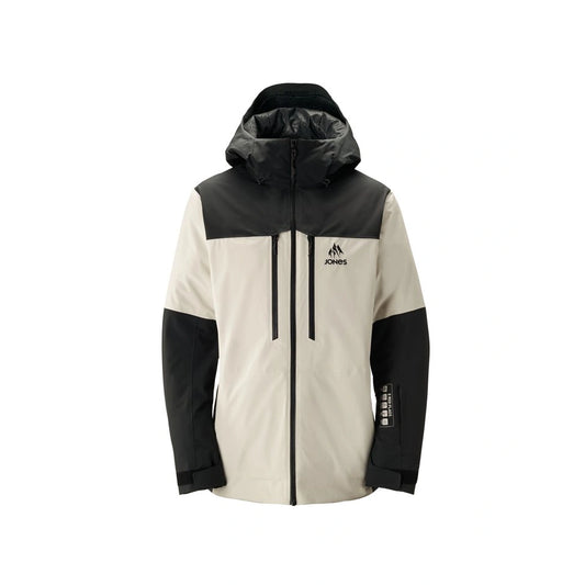 The 2024 Jones Men's MTN Surf Recycled Jacket Mineral Grey