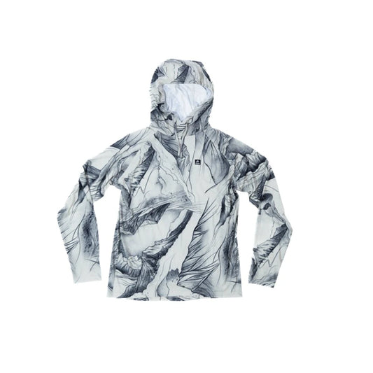 The 2024 Jones Men's Shasta Rama Recycled Tech Hoody Glacier