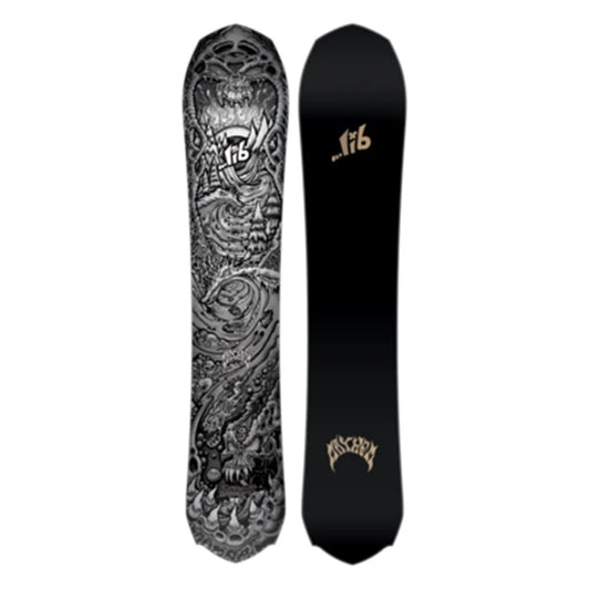 The 2024 Lib Tech Lost Rocket Men's Snowboard in black