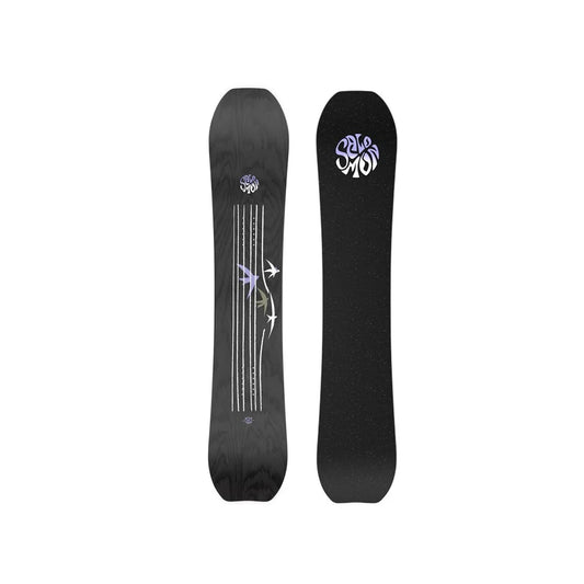 The 2024 Salomon Highpath Men's Snowboard in black