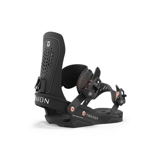 The 2024 Union Trilogy Black Women's Snowboard Binding