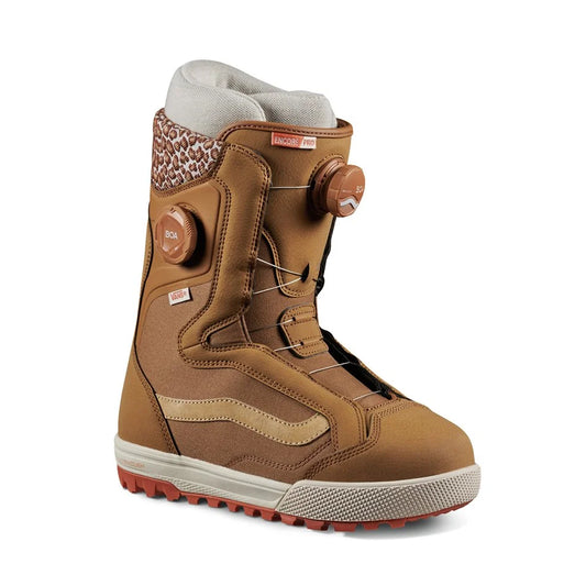 The 2024 Vans Encore Pro Brown Women's Snowboard Boot