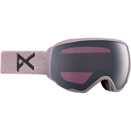 The Anon Low Bridge WM1 Goggles, Bonus Lens & MFI Face Mask 2024 in Elderberry/ Percieve Sunny Onyx