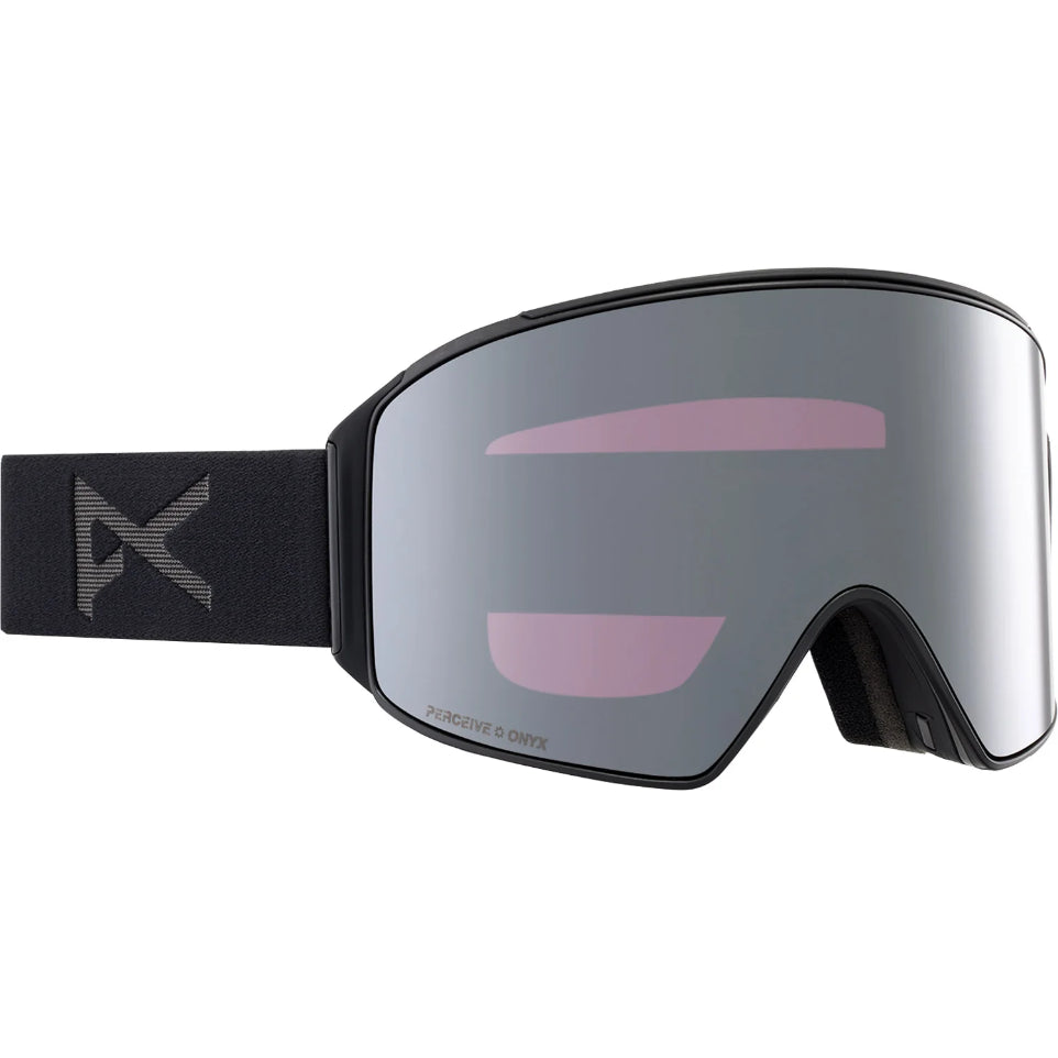 The Anon M4 Cylindrical Goggles, Bonus Lens & MFI Face Mask 2024 in Smoke/ Perceive Sunny Onyx