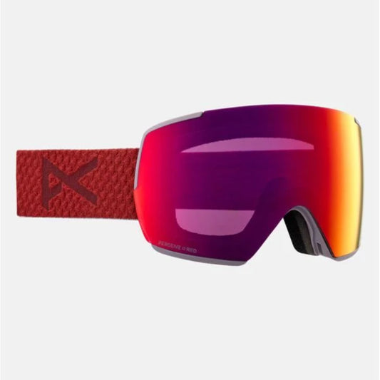 The Anon M5 Goggles 2024 in Mars/ Perceive Sunny Red