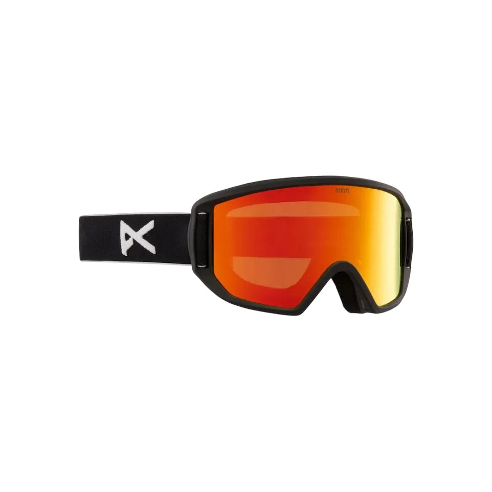 The Anon Relapse Jr. Goggles & MFI Face Mask 2024 in Black/ Ted Solex