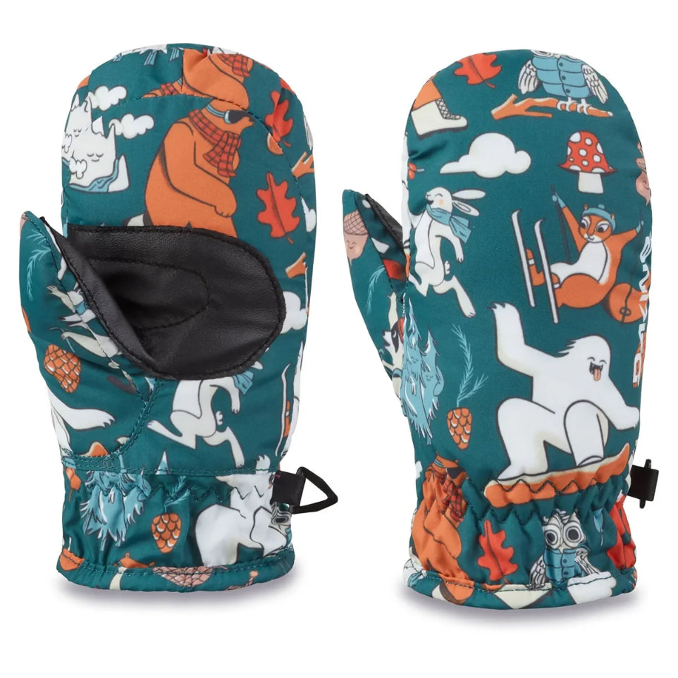 The Dakine Hornet Toddler Mitts 2024 in Snowday