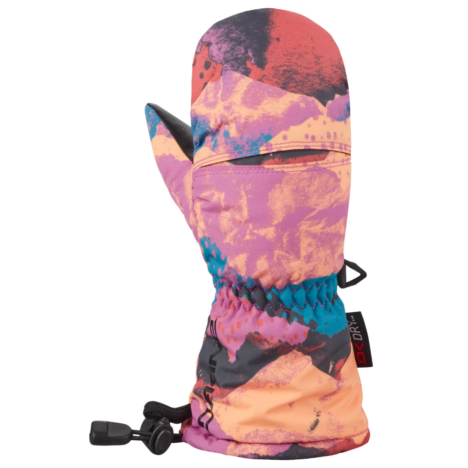 The Dakine Scrambler Toddler Mitts 2024 in Crafty