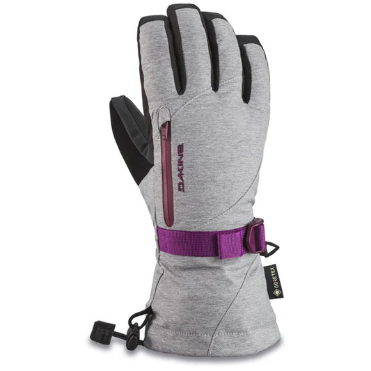 The Dakine Sequoia Gore-Tex Women's Gloves 2024 in Steel Grey