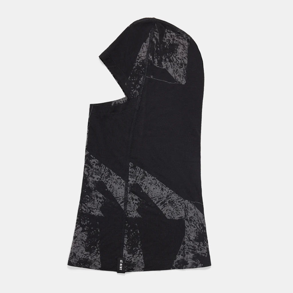 The Le Bent Fractal Lightweight Balaclava 2024 in Black