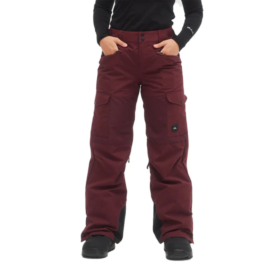 The O'Neill Utility Women's Pants 2024 in Windsor Wine
