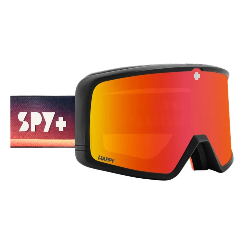 The SPY Megalith Goggles 2024 in Tom Wallisch/ Happy Lens Bronze Red Mirror