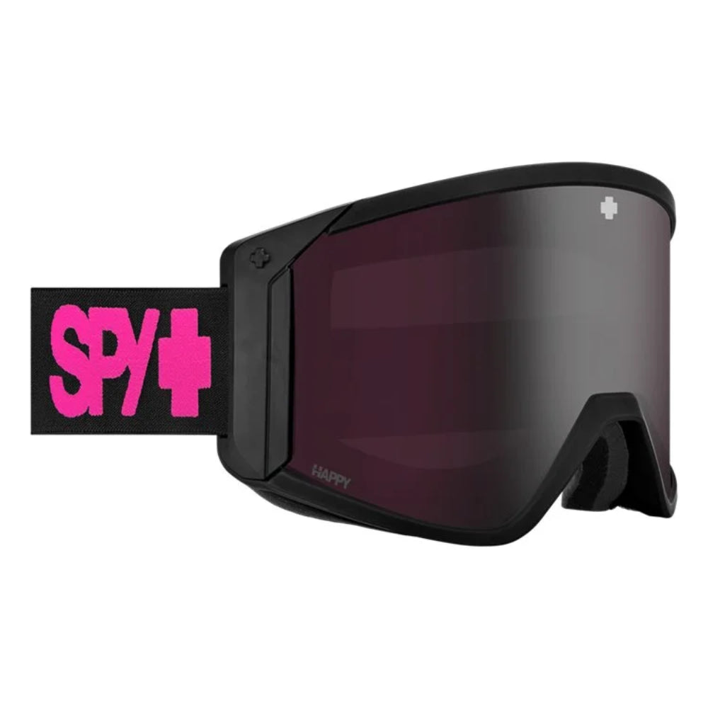 The SPY Raider Goggles 2024 in Neon Pink/ Happy Lens ML Rose Black Spectra Mirror