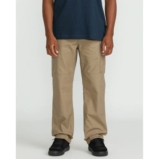 The Volcom Caliper Relaxed Work Pant 2024 in Brindle