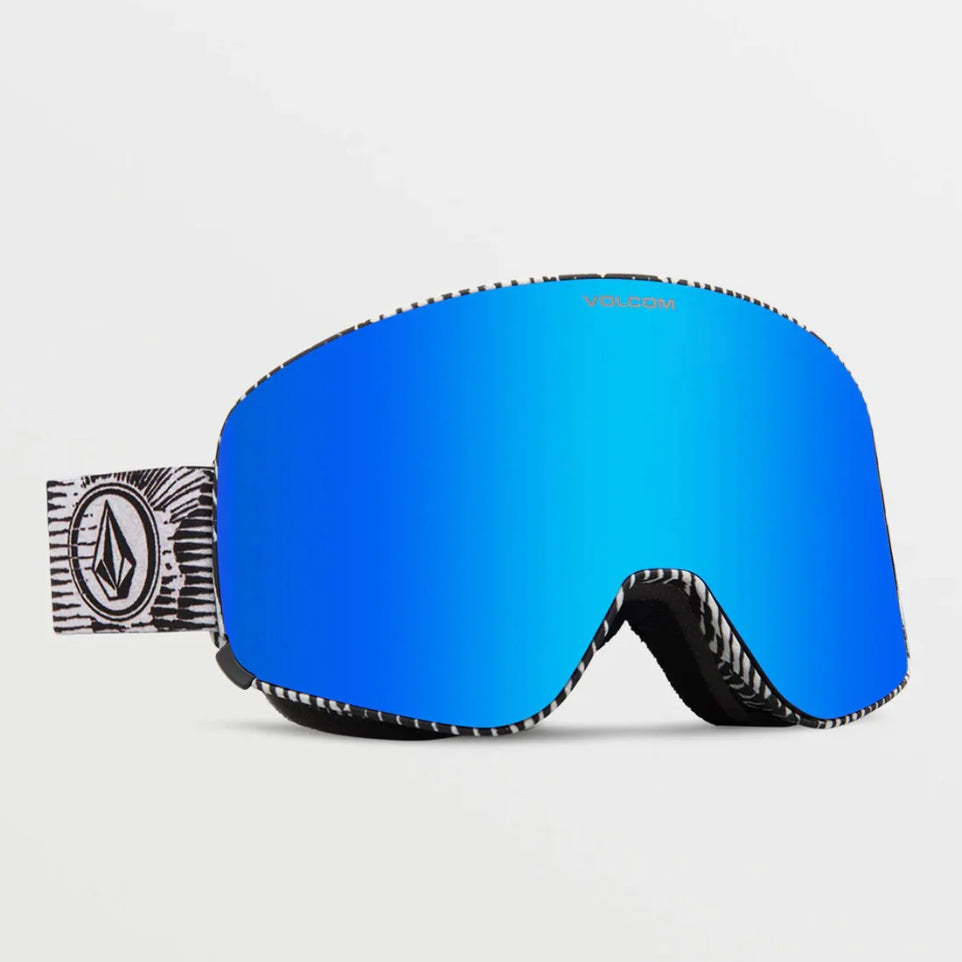 The Volcom Odyssey Goggles 2024 in Jamie Lynn/ Blue Chrome