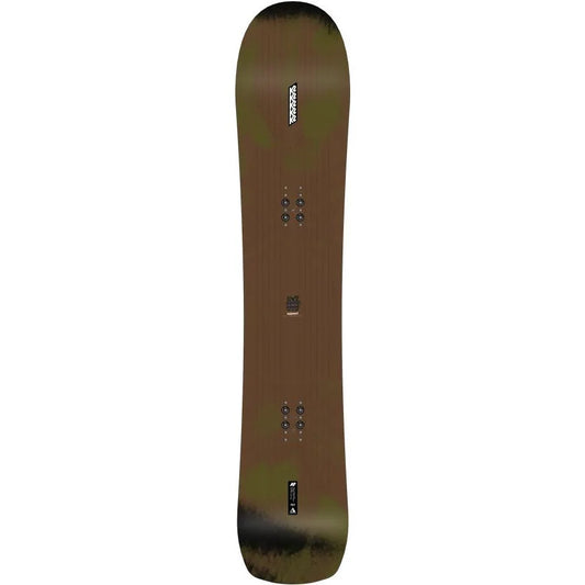 The K2 Instrument Snowboard 2025 in brown.