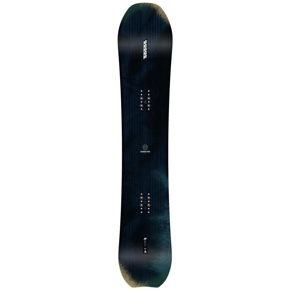 The K2 Passport Snowboard 2025 in black.
