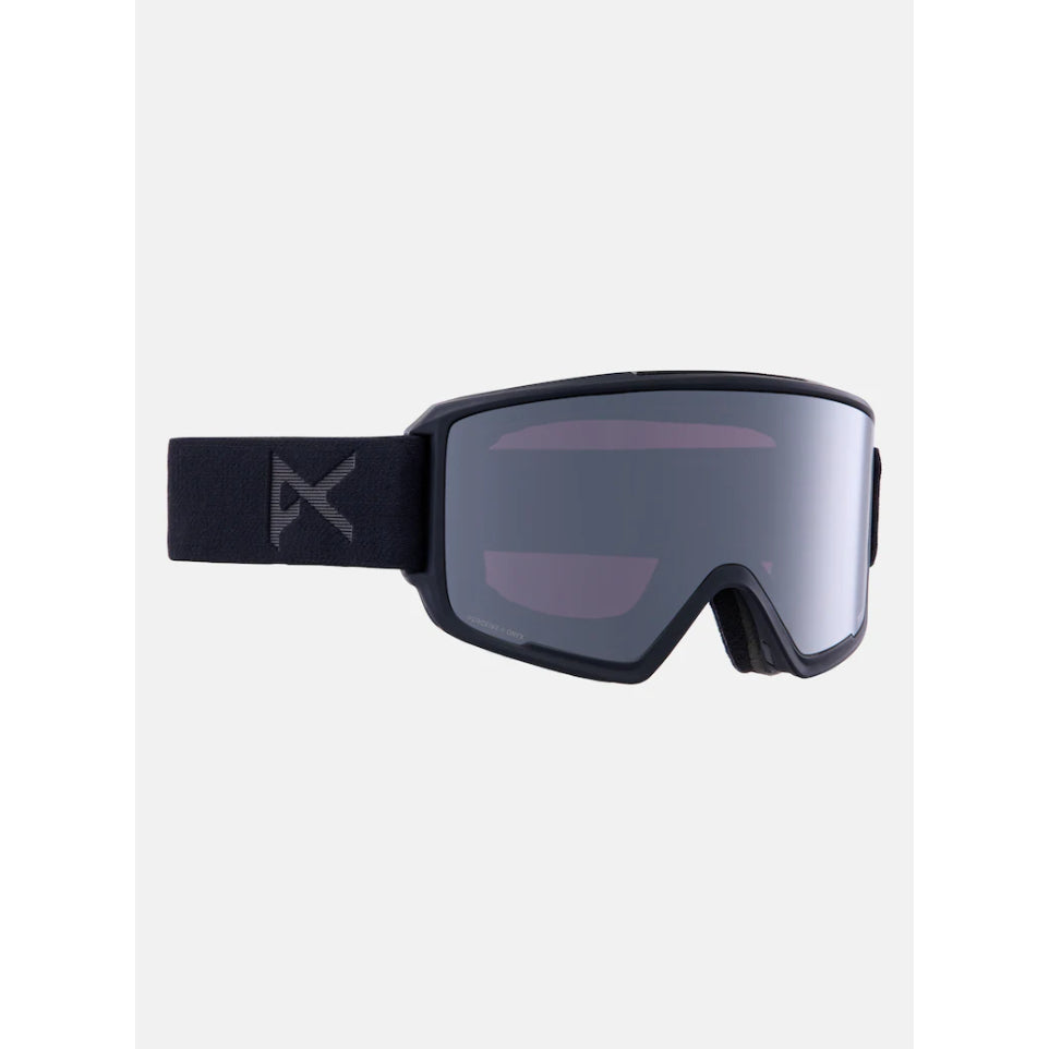 The Anon M3 Goggles & MFI Facsemask & Spare Lens 2025 in Smoke/Perceive Sunny Onyx & Perceive  Variable Violet