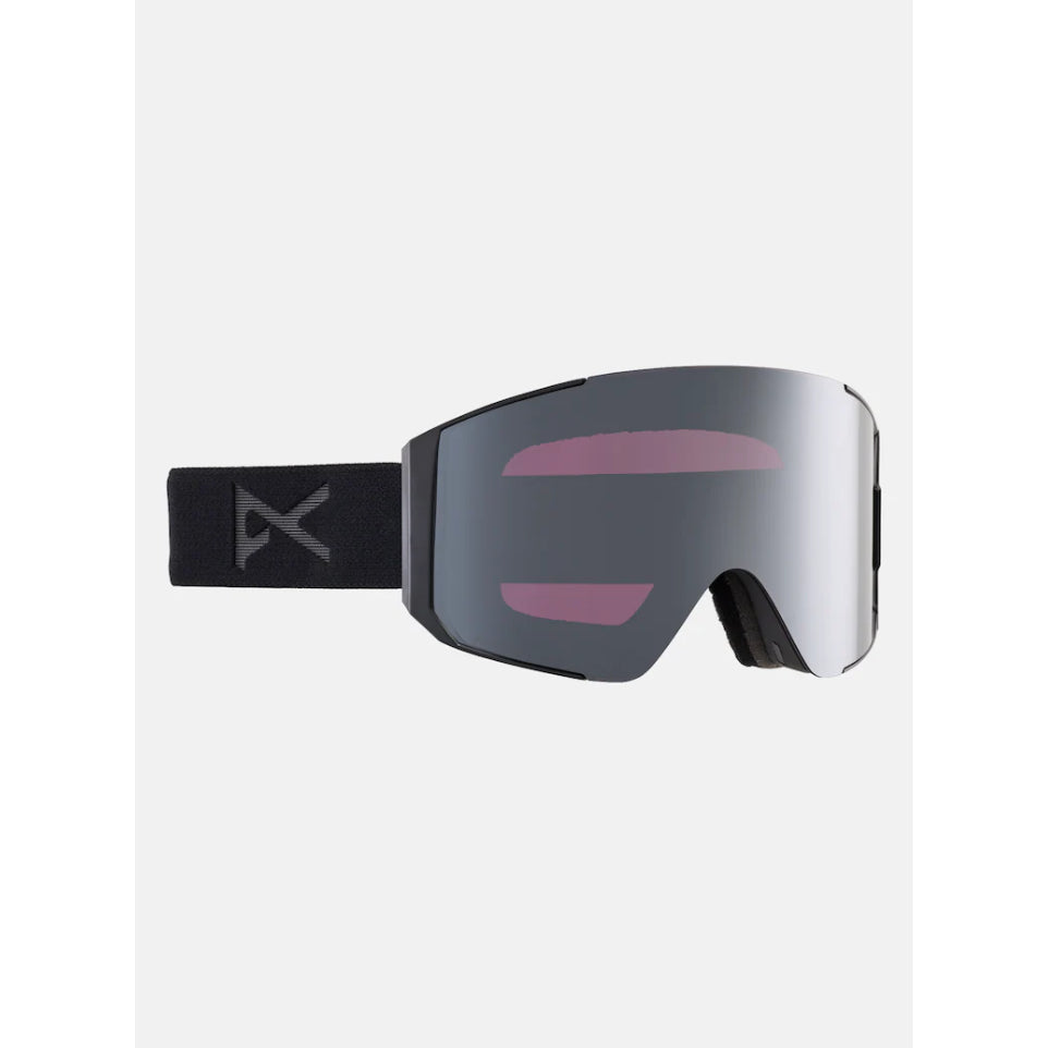 The Anon Sync Goggles & Spare Lens 2025 in Smoke/Perceive Sunny Onyx & Perceive Variable Violet