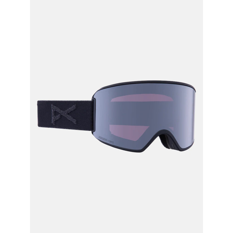 The Anon WM3 Goggles, MFI Facemask & Spare Lens 2025 in Smoke/Perceive Sunny Onyx & Perceive Variable Violet