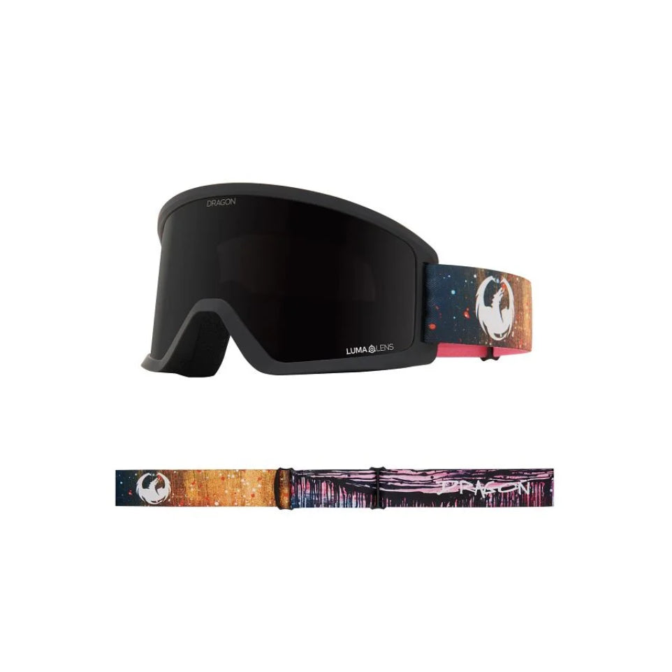 The Dragon DX3 OTG Goggles 2025 in Iguchi Lie 25/ Lumalens Midnight