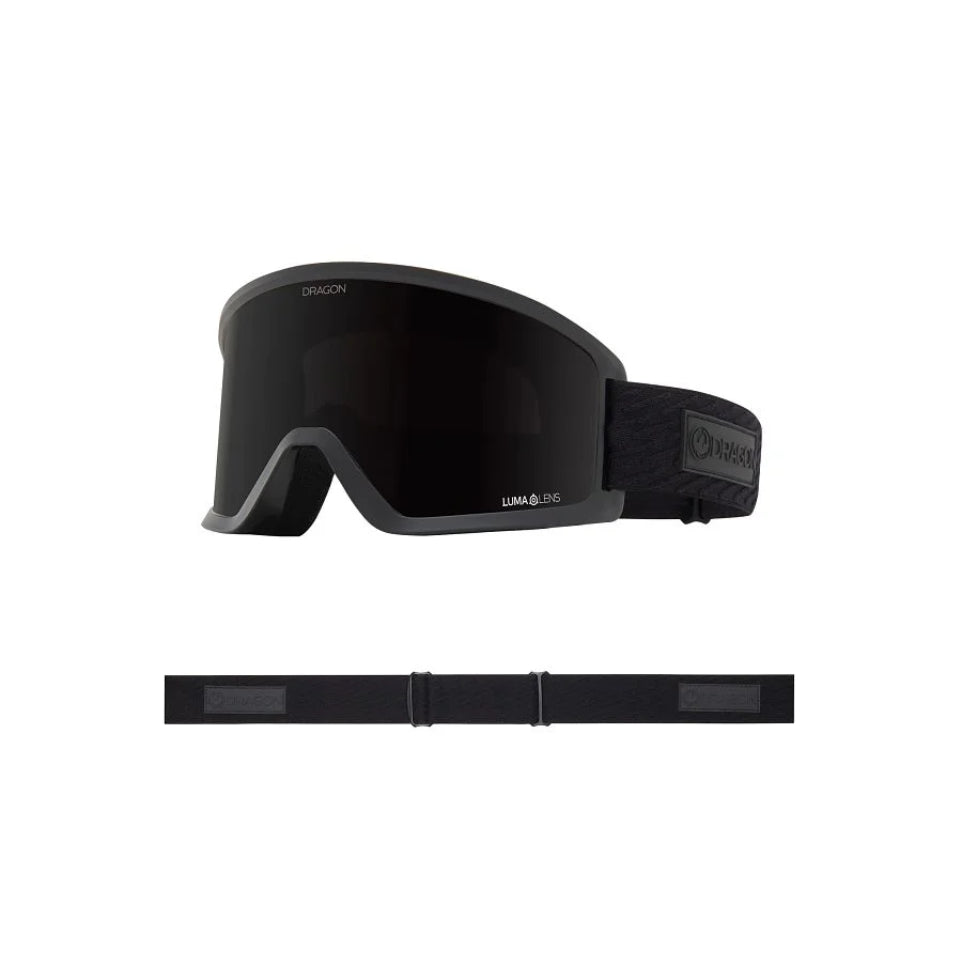 The Dragon DX3 Plus OTG Goggles & Bonus Lens 2025 in Midnight/ Lumalens Midnight & Lumalens Violet