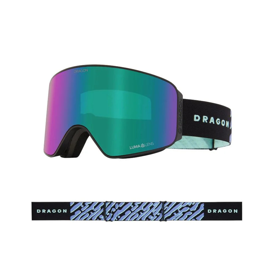The Dragon NFX MAG OTG Goggles & Bonus Lens 2025 in Coolwave/ Lumalens Celesteir & Lumalens Amber