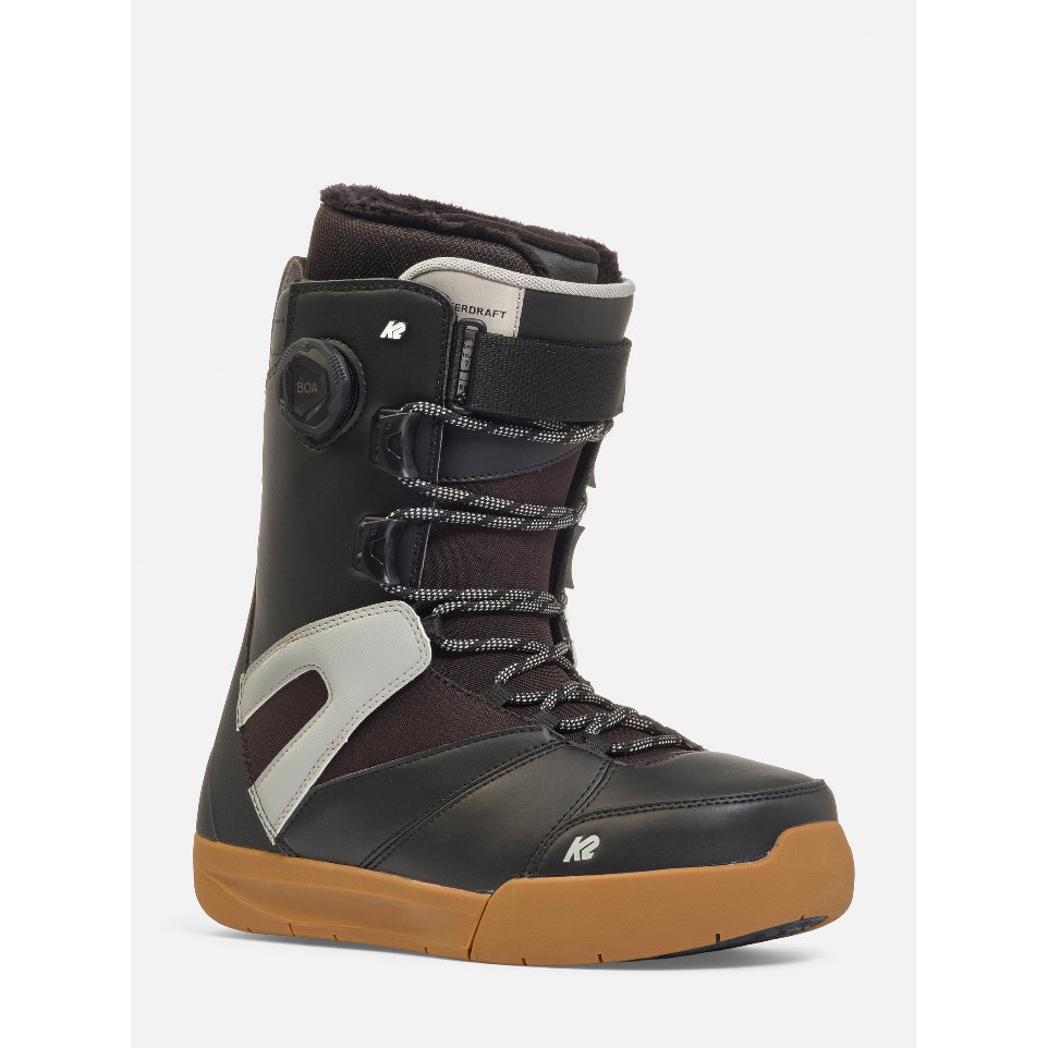 The K2 Overdraft Men's Snowboard Boots 2025 in Black