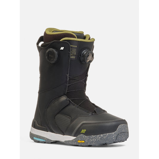 The K2 Thraxis Men's Snowboard Boots 2025 in Black