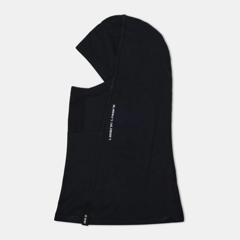 The Le Bent Core Midweight Mesh Balaclava 2025 in Black