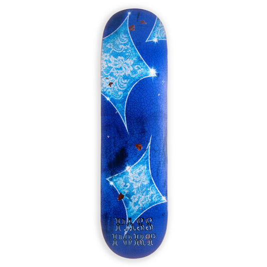 The Passport Aged Airbrush Series Skateboard Deck in Glint
