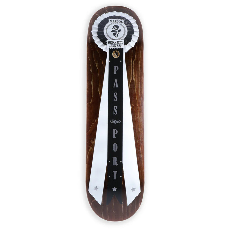 The Passport Rosette Series Skateboard Deck in Matlok