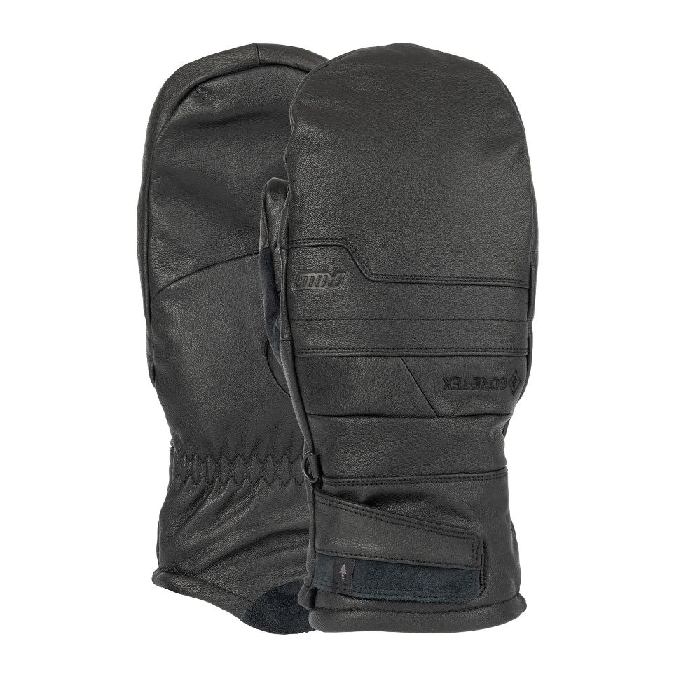 The Pow Stealth GTX Men's Mitts 2025 in Black