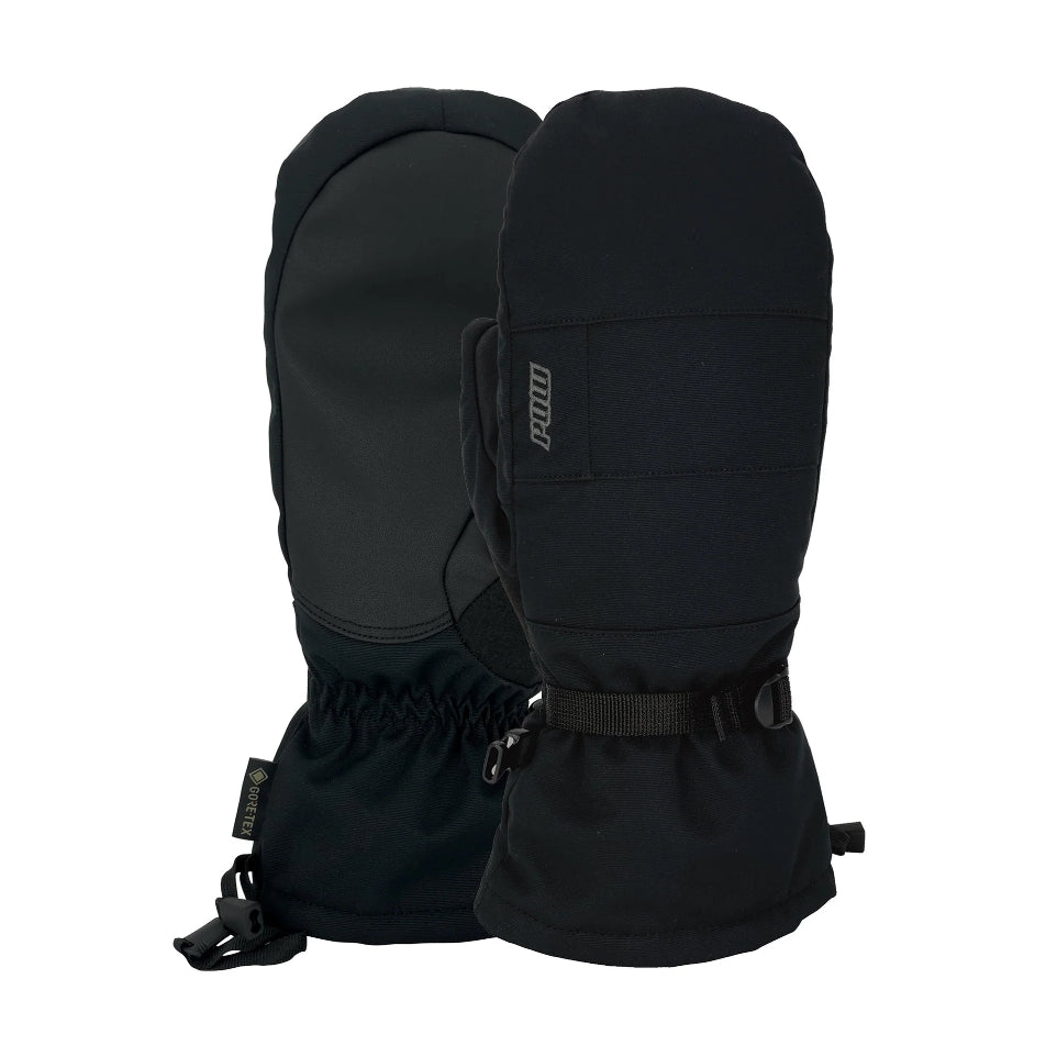 The Pow Trench GTX Men's Mitts 2025 in Black
