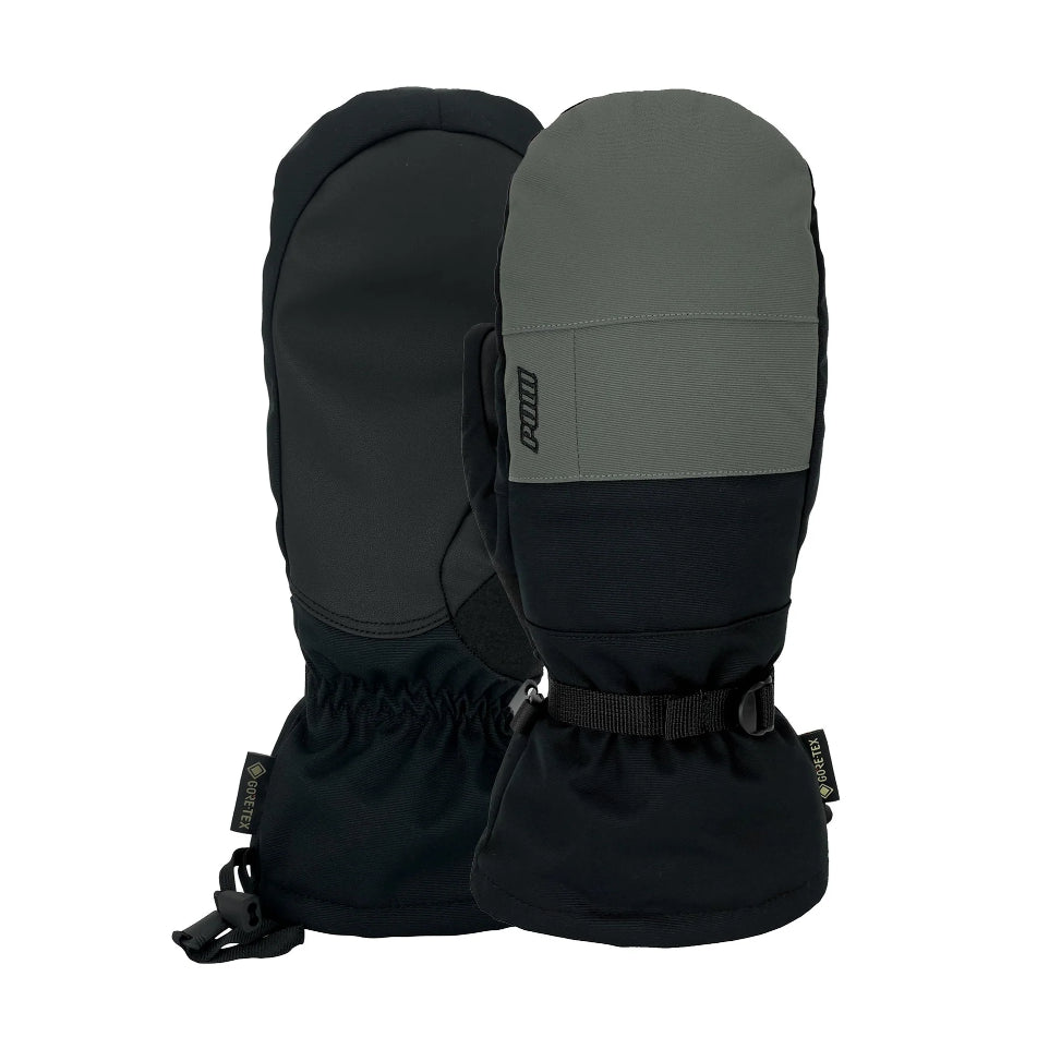 The Pow Trench GTX Men's Mitts 2025 in Grey