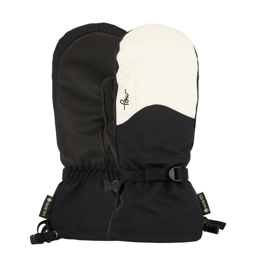 The Pow Twisp GTX Women's Mitts 2025 in White