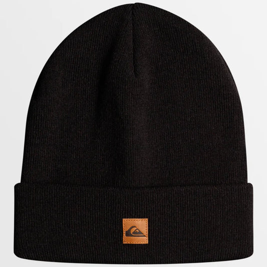The Quiksilver Brigade Beanie 2025 in True Black