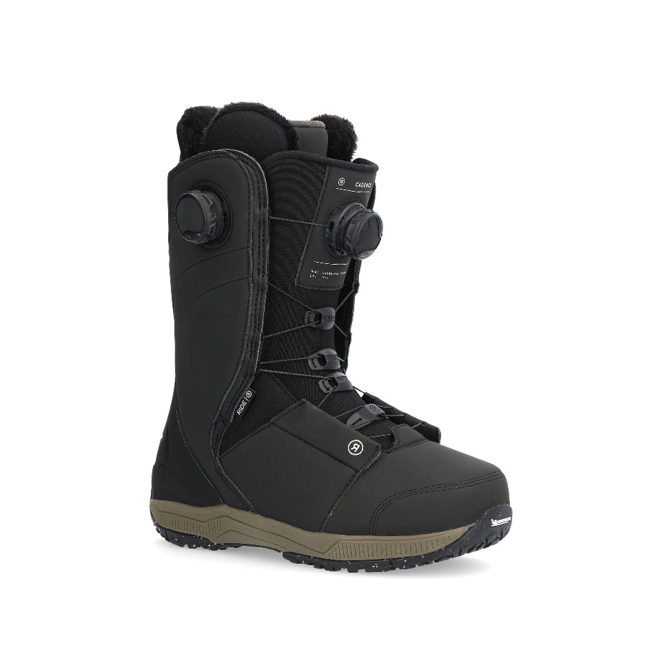 The Ride Cadence Boa Women's Snowboard Boots 2025 in Black
