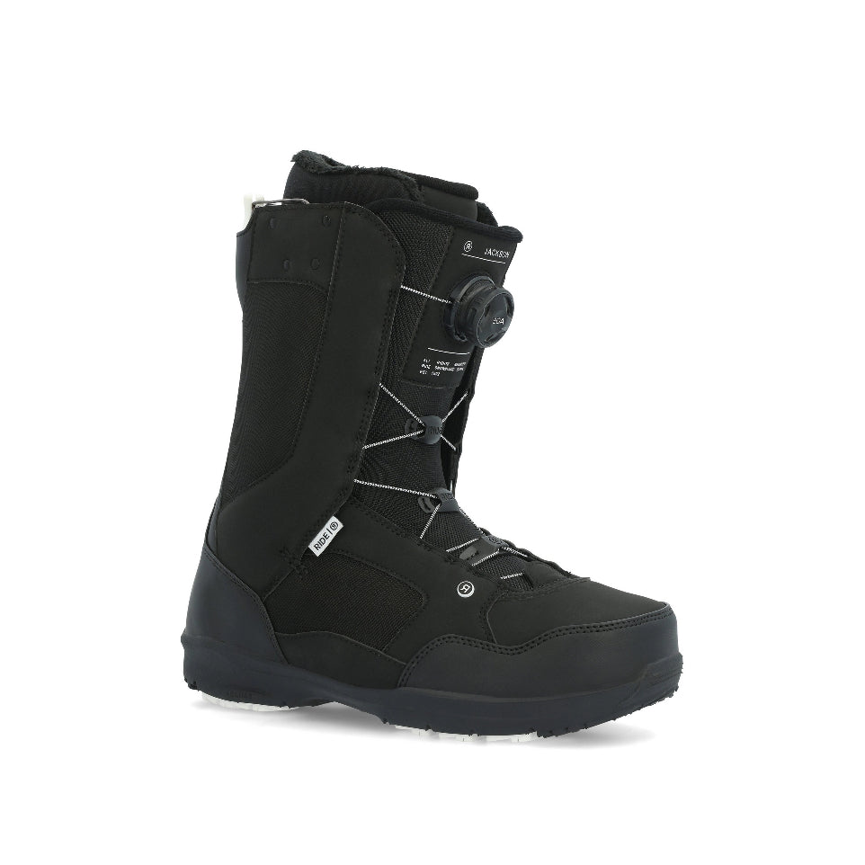 The Ride Jackson Boa Men's Snowboard Boots 2025 in Black