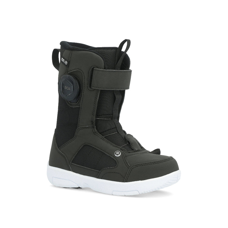 The Ride Norris Junior Snowboard Boots 2025 in Black