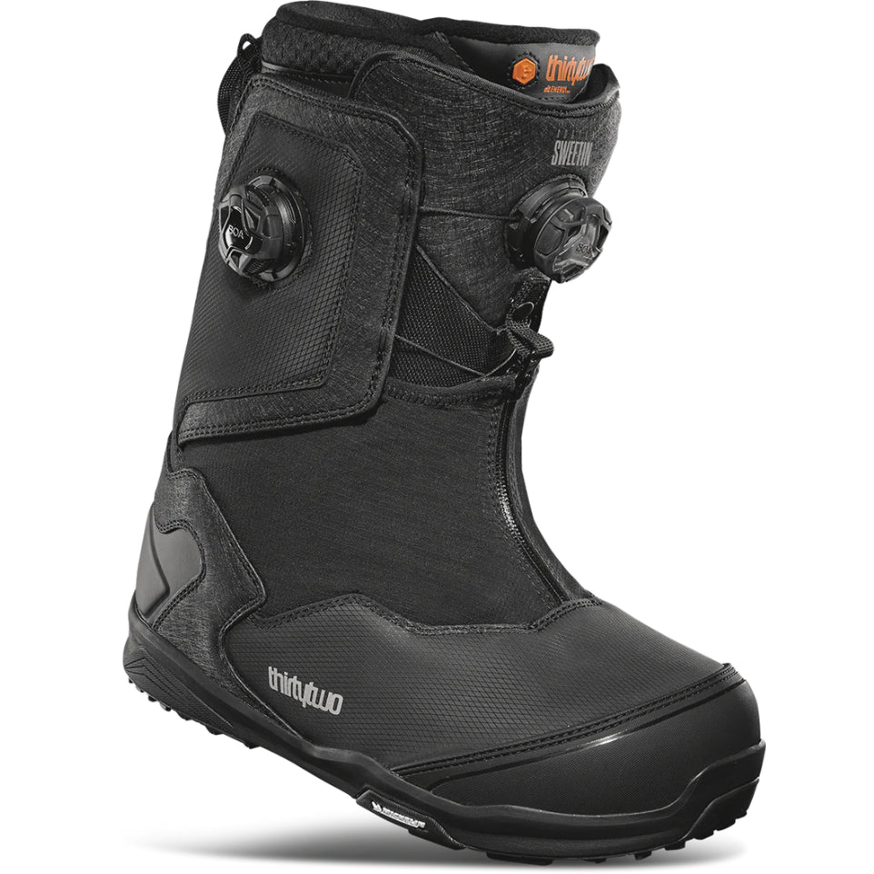 The ThirtyTwo Focus Boa Sweetin Men's Snowboard Boots 2025 in Black Raw