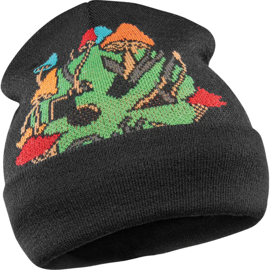 The ThirtyTwo Mushroom Beanie 2025 in Black