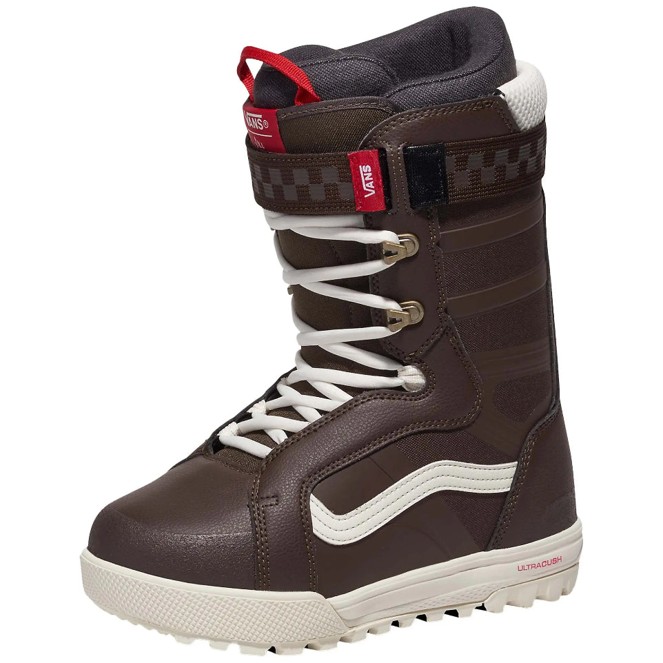 The Vans Hi-Standard Pro Jill Perkins Women's Snowboard Boots 2025 in Marshmallow/Demitasse