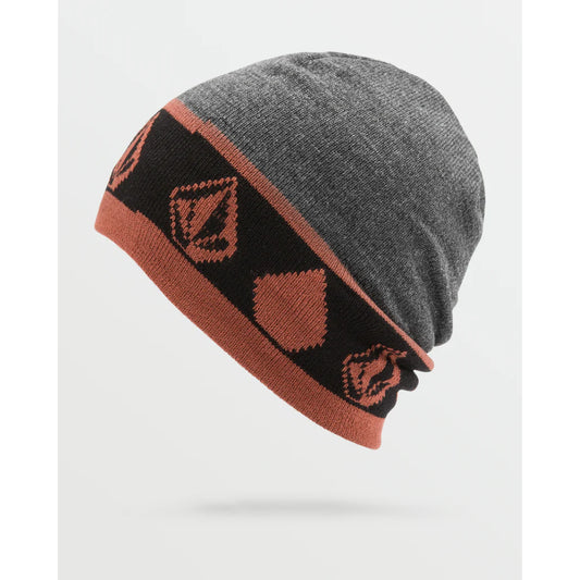 The Volcom Bllbrd Beanie 2025 in Charcoal