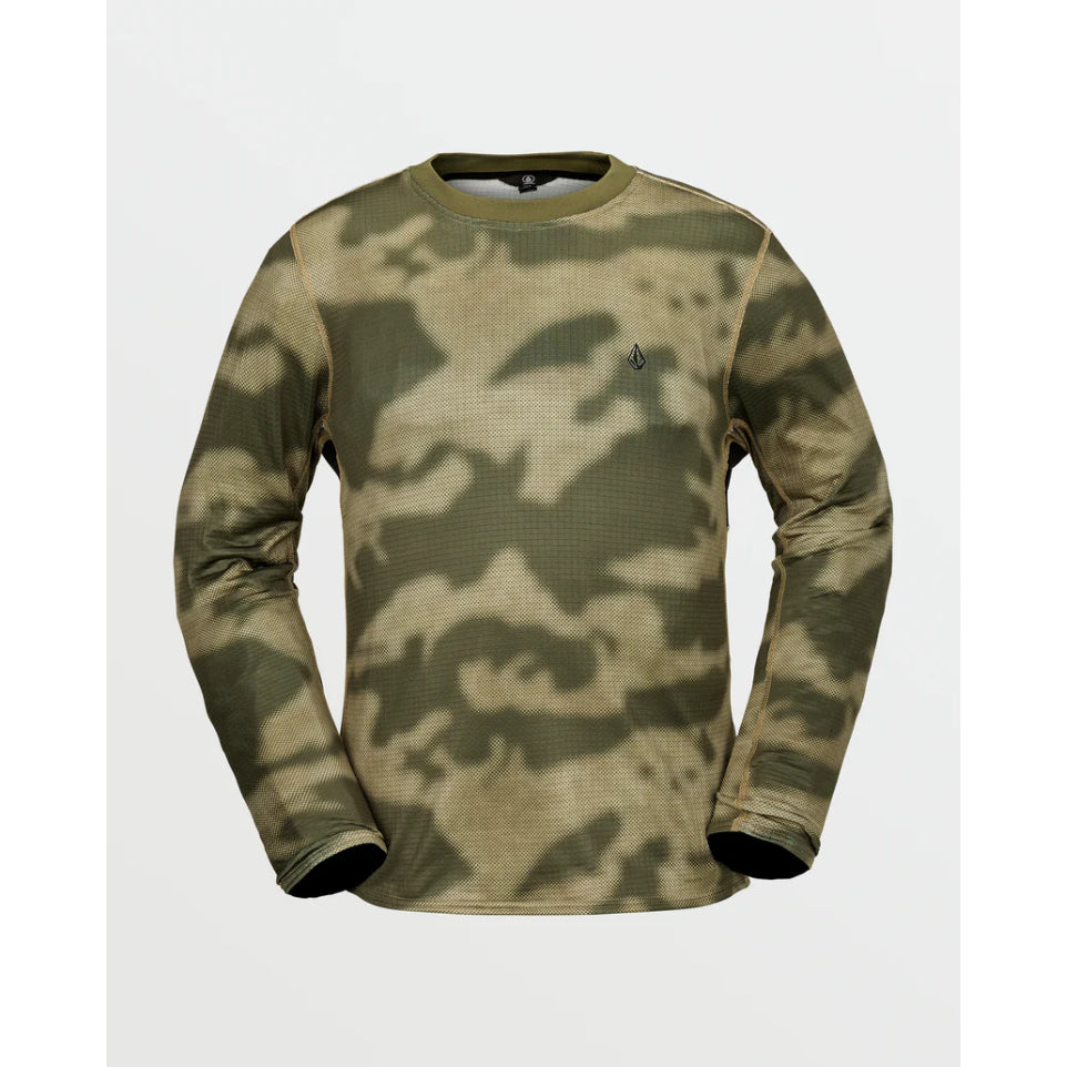 The Volcom Gridlock Men's Crew 2025 in Camouflage