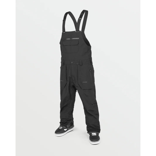 The Volcom Rain Gore-Tex Men's Bib Overalls 2025 in Black