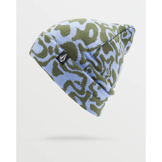 The Volcom Shred Beanie 2025 in Crstal Blue